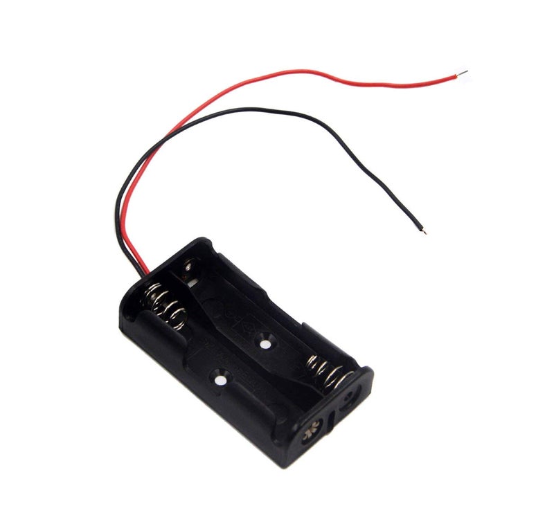 LampVPath (Pack of 3 2 AA Battery Holder with Leads, 2 AA Battery Holder with Wires - Image 5